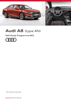 SSP 662 Audi A8 (type 4N) - Self-Study Programme 